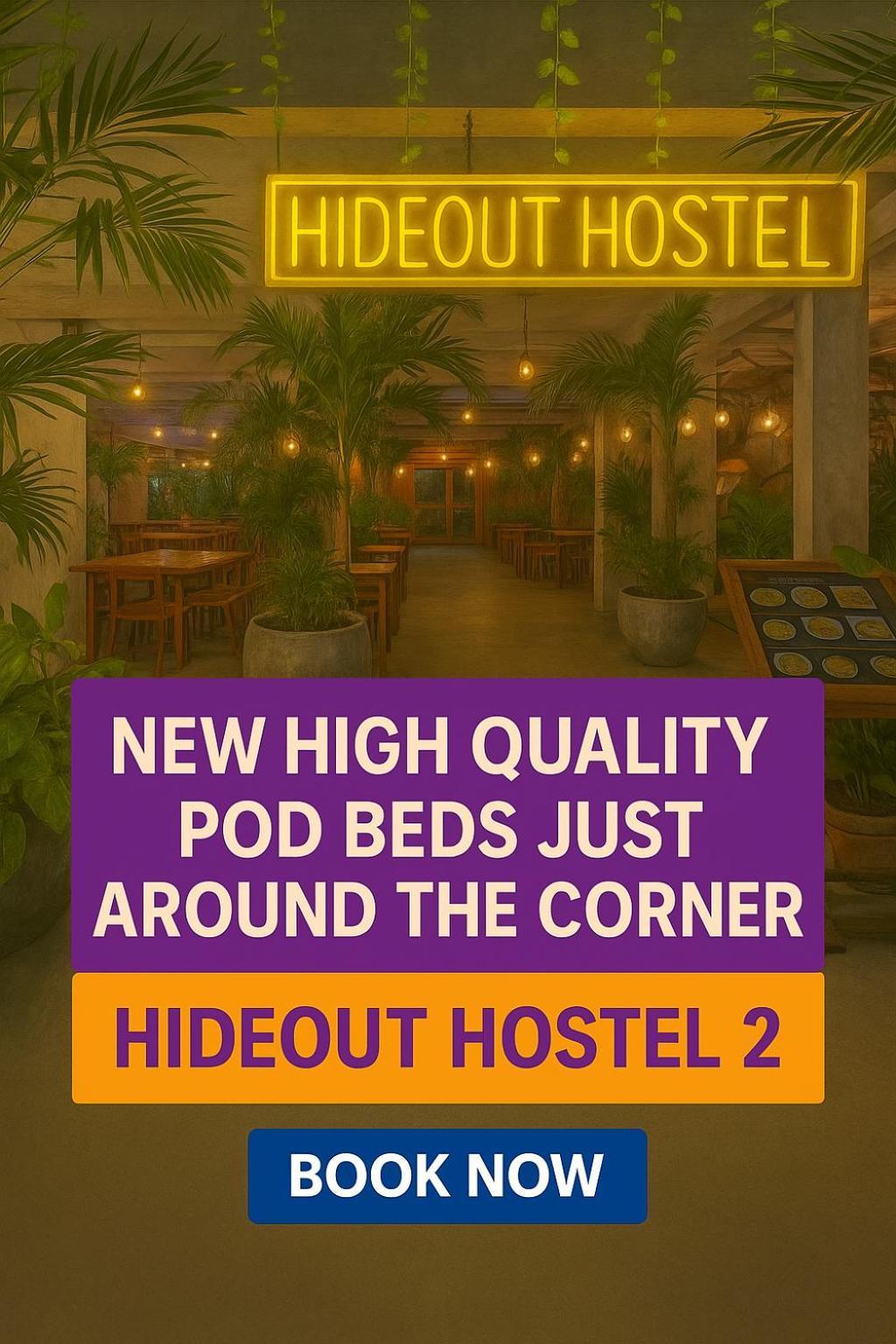 Hideout Hostel Хаад Рин Екстериор снимка